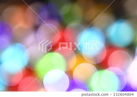 colorful circle bokeh 132604804