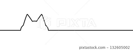 貓咪圖案線條材料 132605002