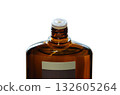 [Cutout transparent background material] Hair growth product bottle with screw cap open 132605264