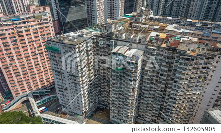 Oct 18 2025 Historic Roof Houses in Quarry Bay Hong Kong Oct 18 2025 Historic Roof Houses in Quarry Bay Hong Kong 132605905