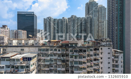 Oct 18 2025 Historic Roof Houses in Quarry Bay Hong Kong Oct 18 2025 Historic Roof Houses in Quarry Bay Hong Kong 132605910