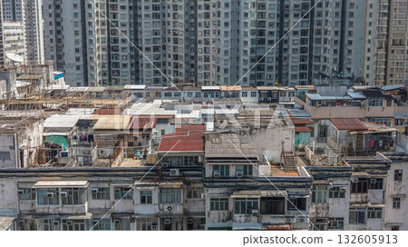Oct 18 2025 Historic Roof Houses in Quarry Bay Hong Kong Oct 18 2025 Historic Roof Houses in Quarry Bay Hong Kong 132605913