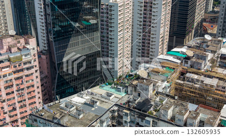 Oct 18 2025 Historic Roof Houses in Quarry Bay Hong Kong Oct 18 2025 Historic Roof Houses in Quarry Bay Hong Kong 132605935