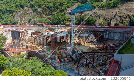 Oct 18 2025 Redevelopment Progress at Ming Wah Dai Ha Estate 132605945