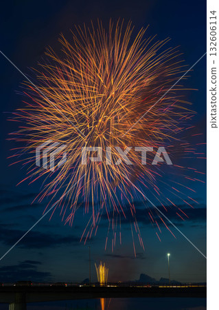 Chikugo River Firework Display Chikugo River Firework Display 132606114