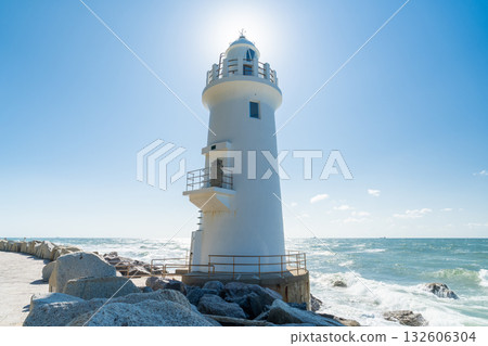 Aichi Prefecture: Irago Cape Lighthouse, tip of the Atsumi Peninsula Aichi Prefecture: Irago Cape Lighthouse, tip of the Atsumi Peninsula 132606304