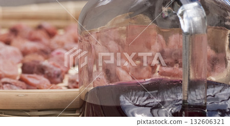 Salted plum Salted plum 132606321