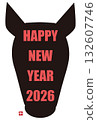 2026 Year of the Horse New Year's Card Happy New Year! 132607746