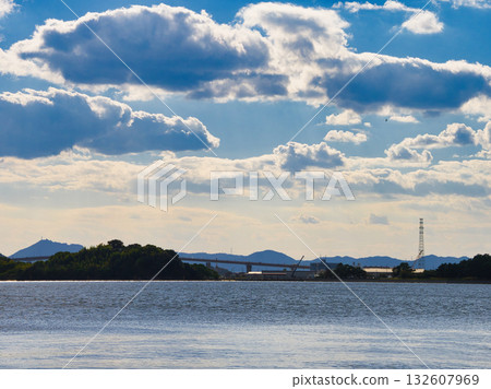 Scenery of Kojima Bay, Okayama Scenery of Kojima Bay, Okayama 132607969