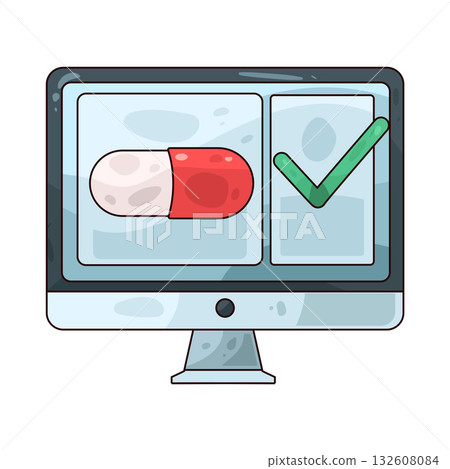 illustration of Medication safety illustration of Medication safety 132608084