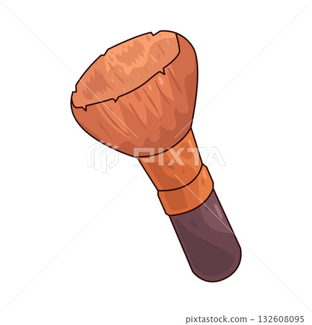 illustration of Makeup Brush 132608095