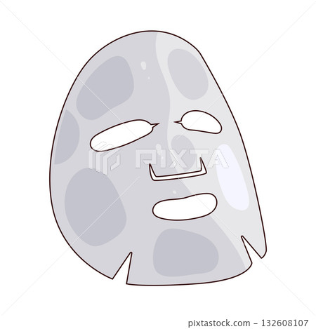 illustration of Sheet Mask 132608107