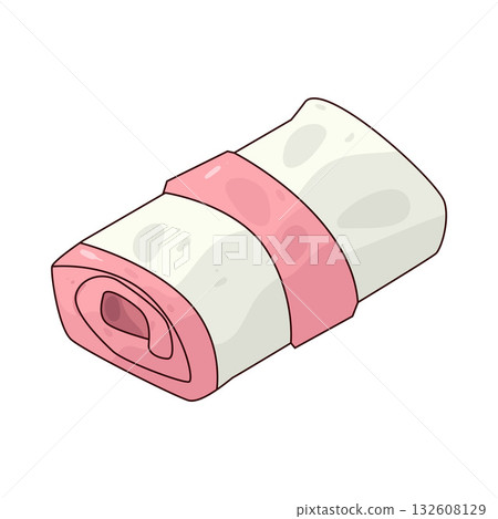 illustration of Bath Towel illustration of Bath Towel 132608129