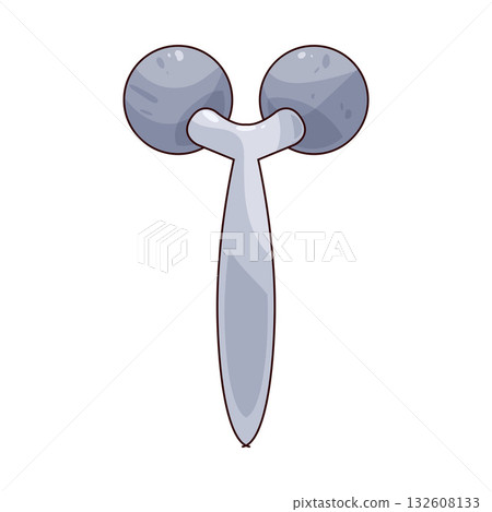 illustration of Facial Roller illustration of Facial Roller 132608133