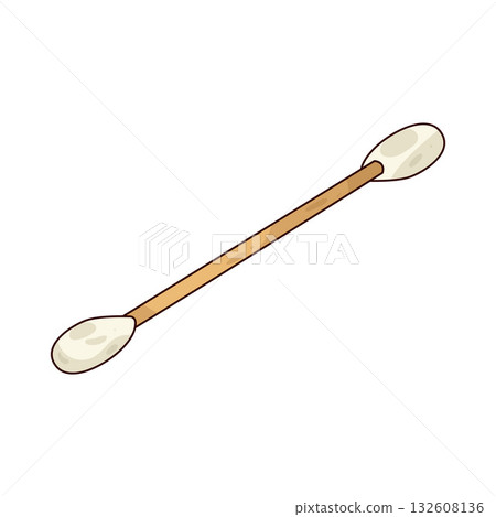 illustration of Cotton Bud 132608136