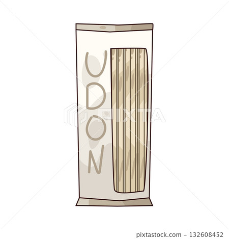illustration of Udon Bag 132608452