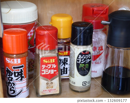 Seasoning in a jar Seasoning in a jar 132609177