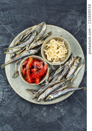 Perfect appetizer fish for pub or home party. Perfect appetizer fish for pub or home party. 132609558