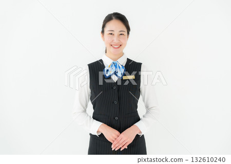 身著制服的女性，商務肖像 132610240