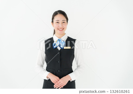 Woman in uniform, business portrait 132610261