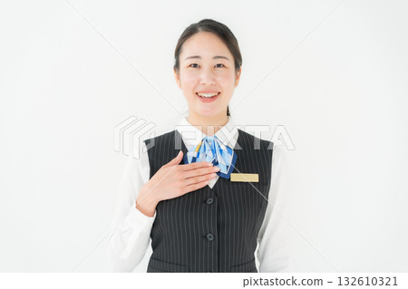 Woman in uniform business leave it to me Woman in uniform business leave it to me 132610321