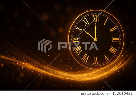 The golden light of time 132610421