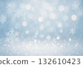 雪花背景水平 132610423