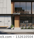 [AI-generated] Store Design - Coffee Shop Exterior 00155004 132610504