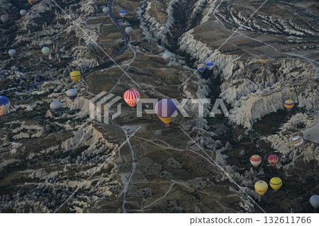 Hot air balloon in Cappadocia Hot air balloon in Cappadocia 132611766