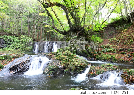 龍神瀑布：一座供奉雨神龍神的瀑布 / 福島縣南會津町 132612513