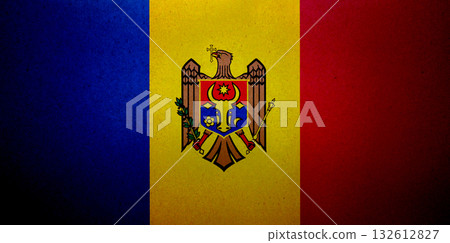 Flag of Moldova on a paper Flag of Moldova on a paper 132612827