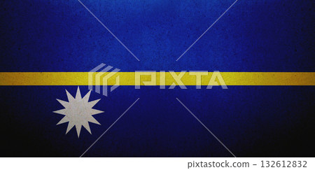 Flag of Nauru on a paper Flag of Nauru on a paper 132612832