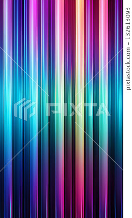 Vibrant Neon Vertical Stripes Abstract Gradient in Bright Rainbow Colors for Modern Design Vibrant Neon Vertical Stripes Abstract Gradient in Bright Rainbow Colors for Modern Design 132613093