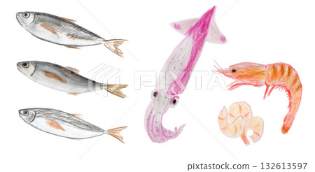 ingredients seafood seafood 132613597