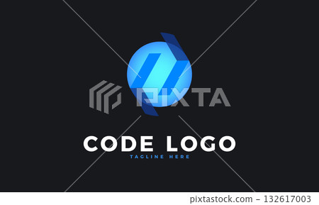 Code Logo, Modern logos of code for coding, programming, developer logo vector template Code Logo, Modern logos of code for coding, programming, developer logo vector template 132617003