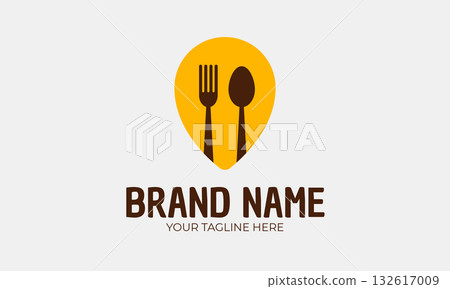 Food point logo design, Resturent logo, Premium Vector | Restaurant logo Design Template Food point logo design, Resturent logo, Premium Vector | Restaurant logo Design Template 132617009