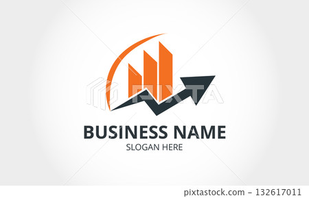 Growth up arrow business logo, Business Financial And Marketing Logo, Finance Logo Template, Accounting Logo Template, Premium Logo Vector - Template 132617011