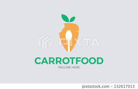 Carrot logo design idea, Carrot logo design, simple creative concept Vector - Template Designs Carrot logo design idea, Carrot logo design, simple creative concept Vector - Template Designs 132617013