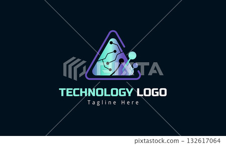 Best Technology logo, Premium Tech Logo, Modern Technology logo Vector Template 132617064