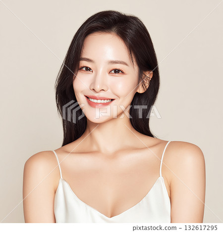一位二十多歲女性的肖像,她兼具潔淨與優雅。 一位二十多歲女性的肖像,她兼具潔淨與優雅。 132617295