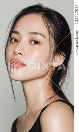 Concept shots for skincare and cosmetics that emphasize the moisture and vitality of the skin Concept shots for skincare and cosmetics that emphasize the moisture and vitality of the skin 132617625