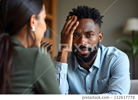 offended woman looking at stubborn lover refusing reconcile after fight, mad millennial couple not talking after quarrel, man avoid looking or speaking to female after family conflict offended woman looking at stubborn lover refusing reconcile after fight, mad millennial couple not talking after quarrel, man avoid looking or speaking to female after family conflict 132617778