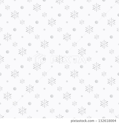 Holiday seamless pattern. Christmas icon ornament. Winter decorative texture 132618004