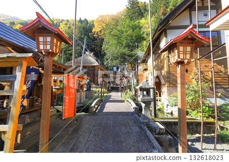 Dedicated Kabuki Stage / Hinoemata Village, Aizu County, Fukushima Prefecture 132618023