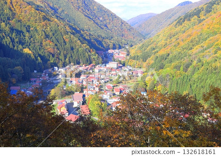 Hinoemata Village/Minamiaizu District, Fukushima Prefecture From Nakadogai Observatory 132618161