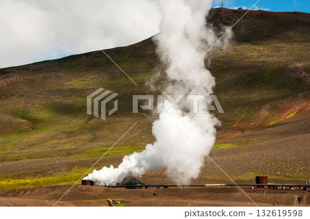 Geothermal power station in Iceland Geothermal power station in Iceland 132619598