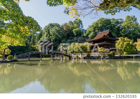 View of the grounds of Eihoji Temple on Mount Kokei 132620193