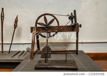 Setubal, Portugal - Feb 28, 2025: The Michel Giacometti Labor Museum in Setubal, Portugal 132620386