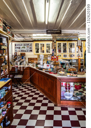 Setubal, Portugal - Feb 28, 2025: Traditional grocery store Mercearia Confianca de Troino at Setubal in Portugal 132620399