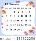 December 2026 calendar starts on Sunday 132622259